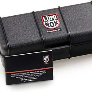 Brand NEW Luminox Black Carbon Watch Box